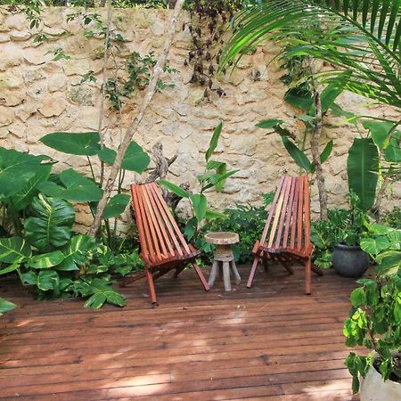 Elegant Boho Style Villa Jungle Views In Rooftop Deck & Outstanding Raw Pool In Holistika Tulum Bagian luar foto