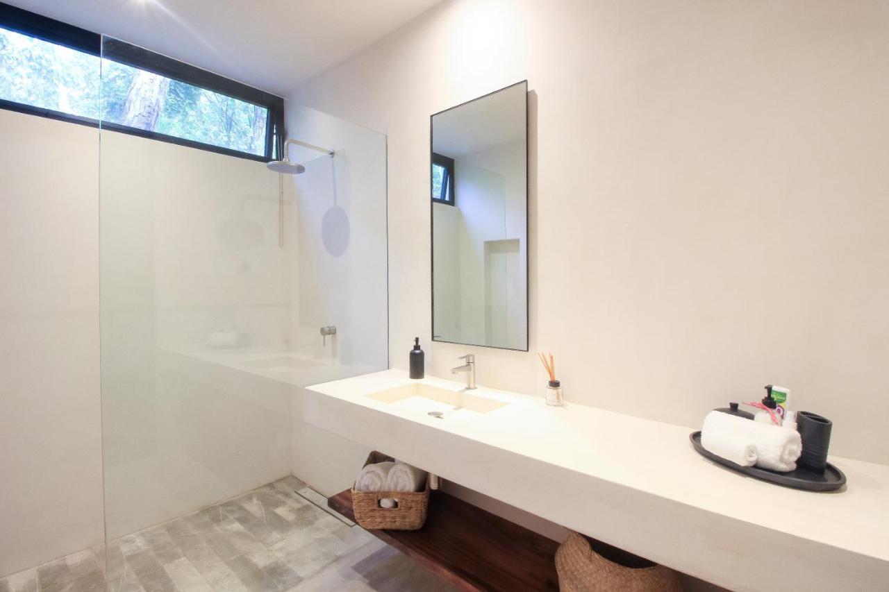 Elegant Boho Style Villa Jungle Views In Rooftop Deck & Outstanding Raw Pool In Holistika Tulum Bagian luar foto