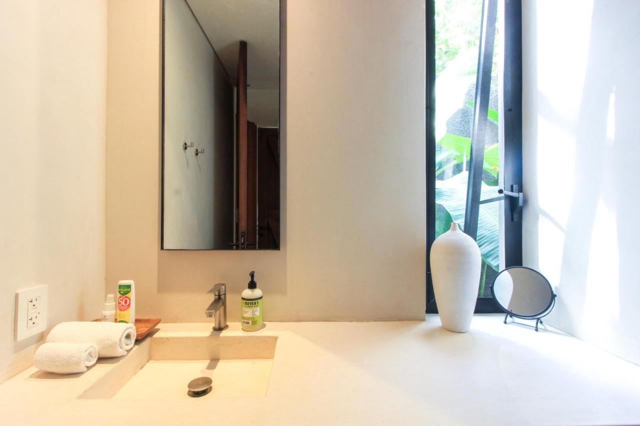 Elegant Boho Style Villa Jungle Views In Rooftop Deck & Outstanding Raw Pool In Holistika Tulum Bagian luar foto