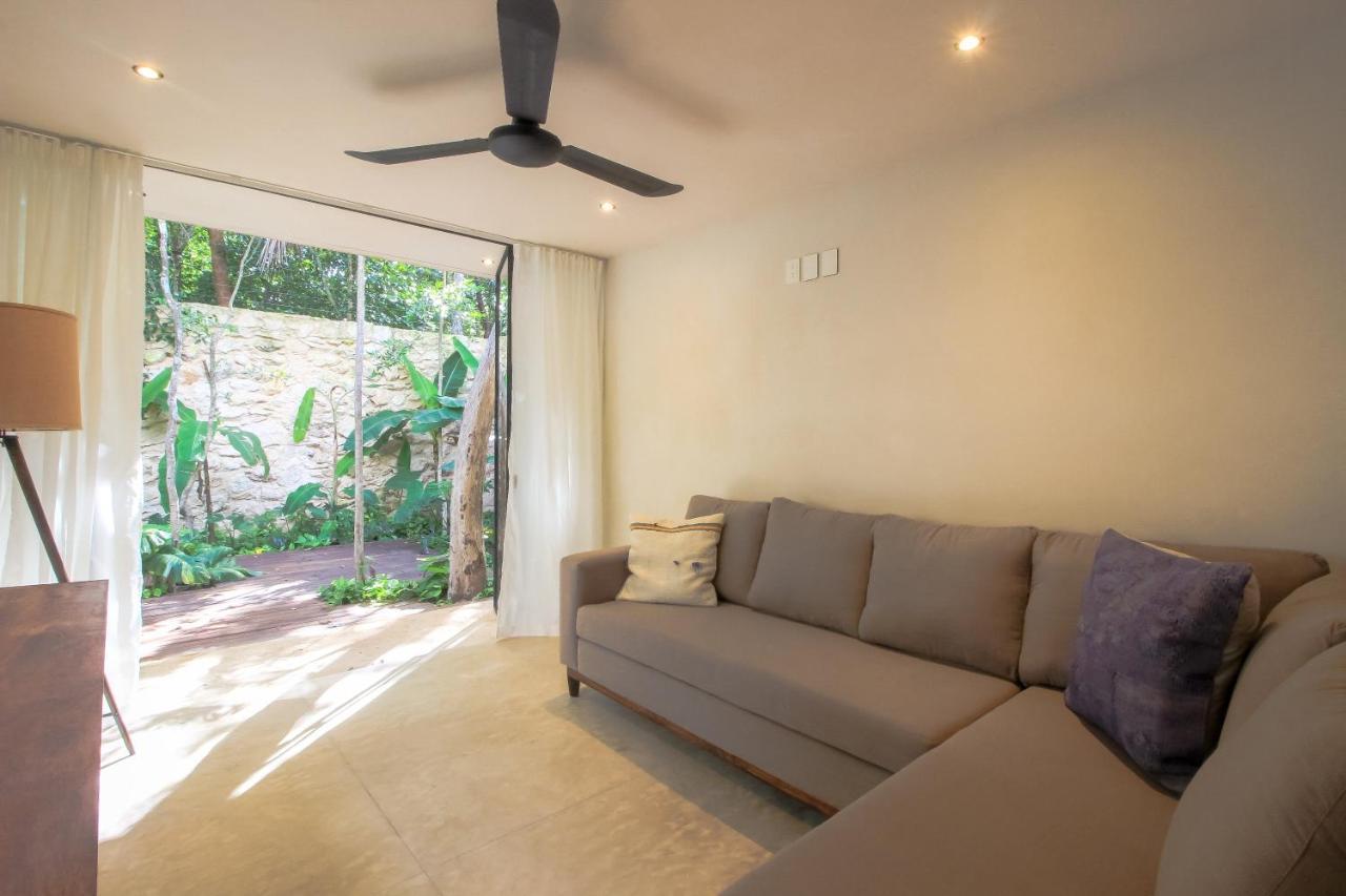 Elegant Boho Style Villa Jungle Views In Rooftop Deck & Outstanding Raw Pool In Holistika Tulum Bagian luar foto