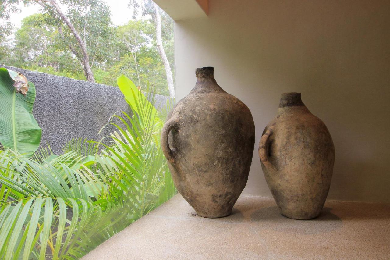 Elegant Boho Style Villa Jungle Views In Rooftop Deck & Outstanding Raw Pool In Holistika Tulum Bagian luar foto